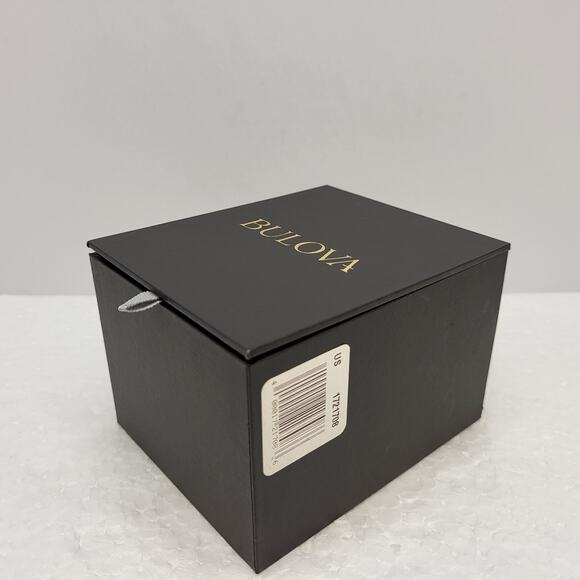 Bulova Men's Chronograph Calendar Precisionist Quartz Silver Watch 46 MM 98B405 - Picture 8 of 8